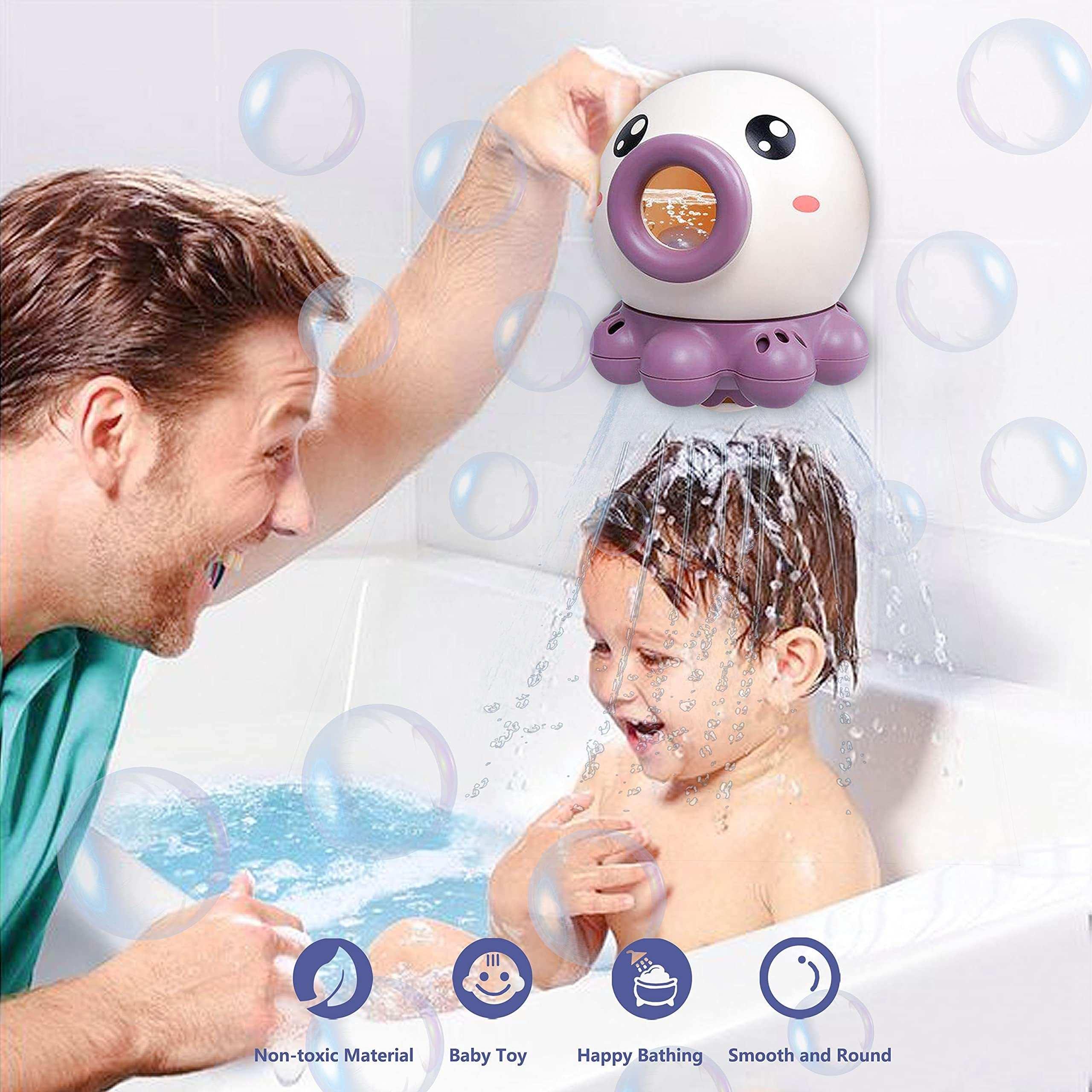 Octopus Fountain Bath Toy Water Jet Rotating Shower Bathroom Toy Summer Water Toys Sprinkler Beach Toys Kids Water Toys - Dreamy-Designs Store Online