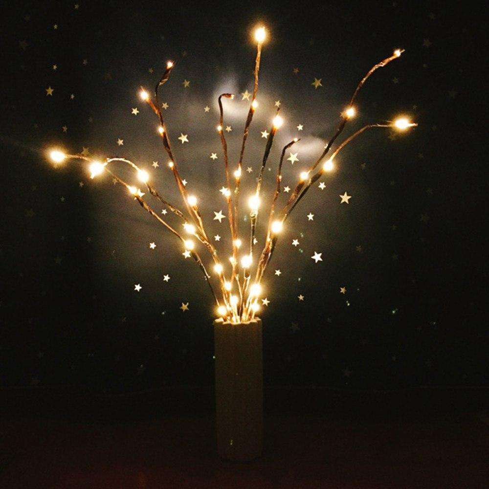 20LED Twigs Light String Decoration (75CM) / Battery-Operated / 5 Branches / Perfect for Parties, Weddings, Festivals / Indoor Decor - Dreamy-Designs Store Online