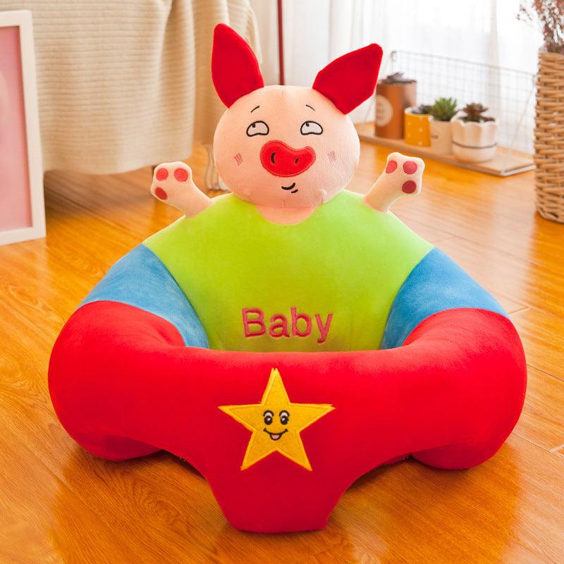 Cozy Baby Animal Seat: 43x40cm of Plush Comfort - Dreamy-Designs Store Online