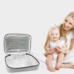 UV Sterilizer Disinfection Package - Mummy Bag With Built-In Sanitizer (Gray, 280 * 220 * 70mm) / Portable UV Light Disinfection / 10-Minute Cycle / 275nm Wavelength / USB Rechargeable - Dreamy-Designs Store Online