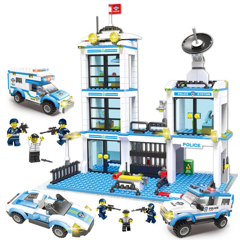 Military aircraft carrier police building blocks - Dreamy-Designs Store Online