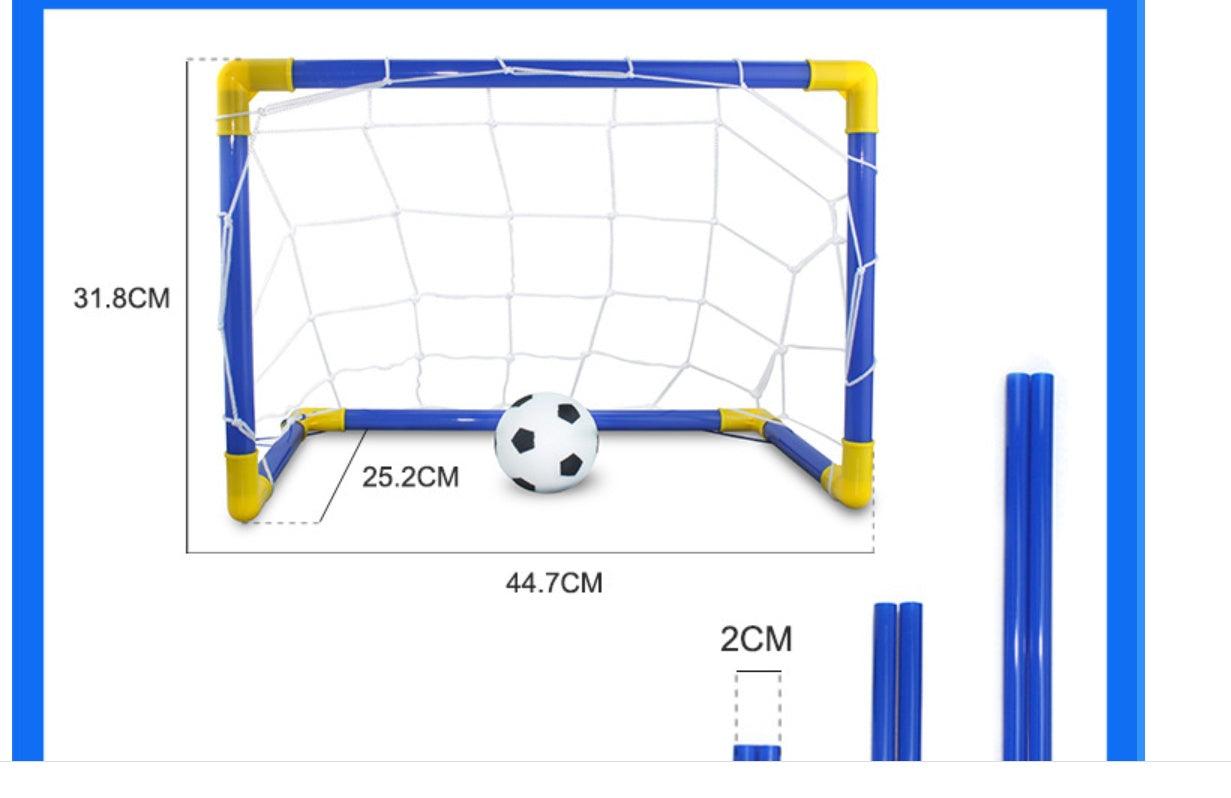 Complete Mini Football Goal Set - 4-Piece Portable Kit - Dreamy-Designs Store Online