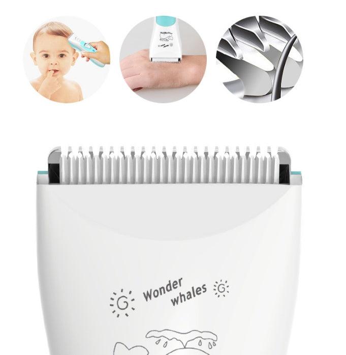 Baby Electric Hair Clipper: Safe, Quiet, 90-Min Runtime - Dreamy-Designs Store Online