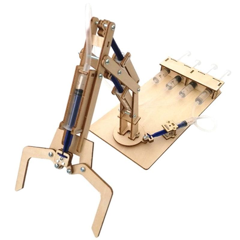 Hydraulic Robotic Arm DIY Kit: 3-in-1 STEM Learning Tool - Dreamy-Designs Store Online