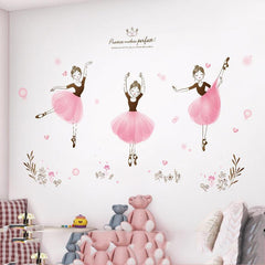 Extra-Large Ballet Wall Sticker: Transform Your Bedroom | 1 Piece - Dreamy-Designs Store Online