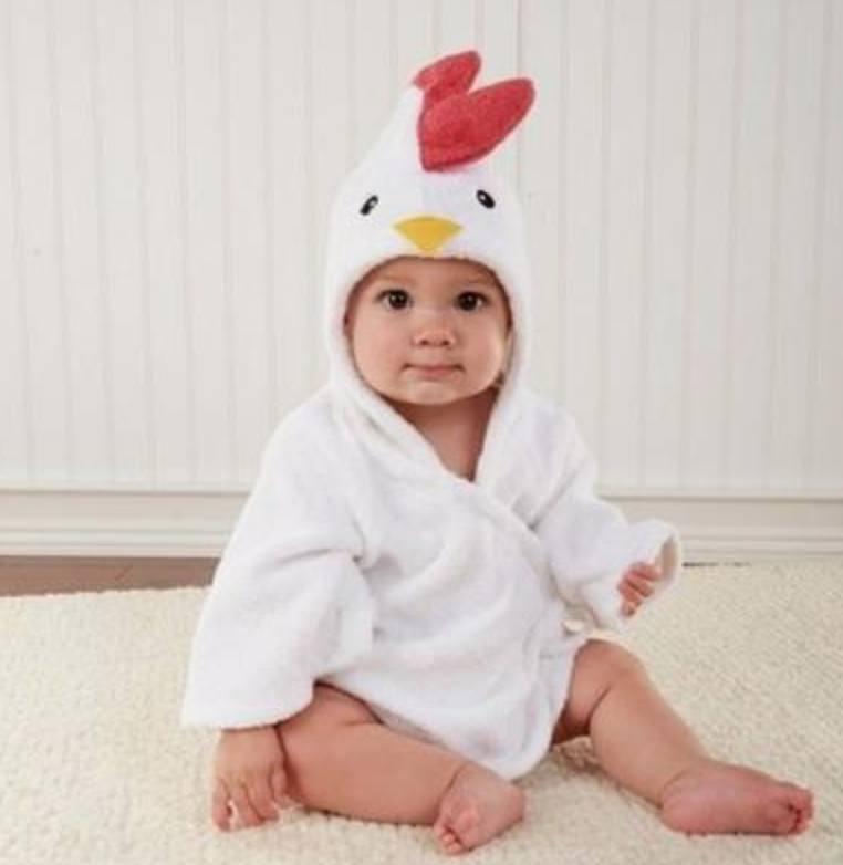 Cartoon Cute Animal Modeling Baby Bath Towels Baby Bathrobes Cotton Children's Bathrobes Baby Hooded - Dreamy-Designs Store Online