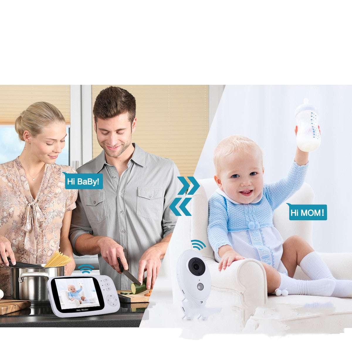 Wireless Digital Baby Monitor Two Way Intercom Baby Care Device - Dreamy-Designs Store Online