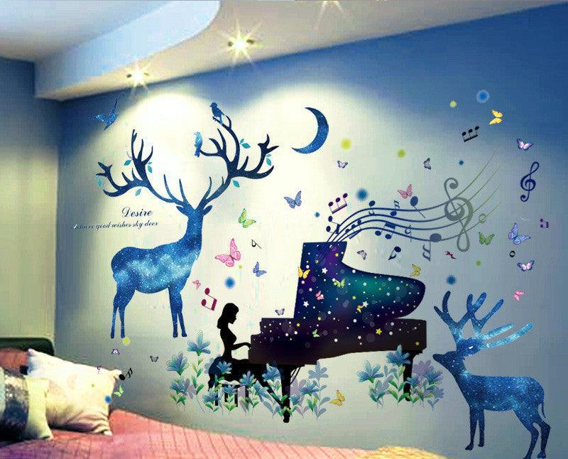 100+ Modern Room Decoration Stickers | Waterproof PVC Decals - Dreamy-Designs Store Online