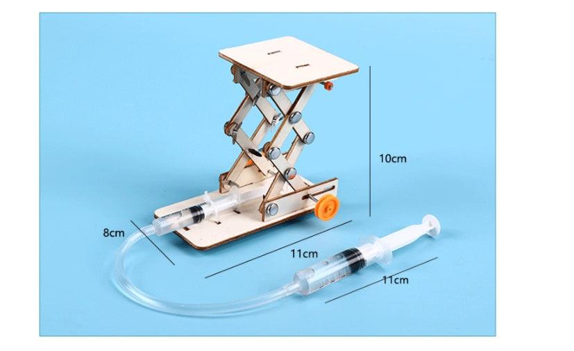 Hydraulic Lift Platform DIY Kit – STEM Educational Toy for Kids - Dreamy-Designs Store Online