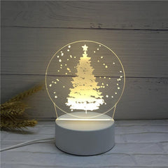 3D LED Lamp Creative Energy Saving Cartoon Night Light (Desktop/Bedside/Baby Room/Corridor) - Soft Bright Lighting With Durable Base - Dreamy-Designs Store Online