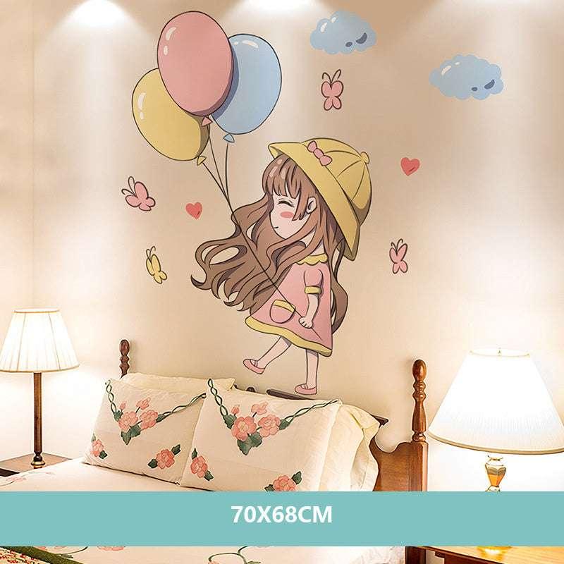 Angel Wings Stickers Decoration (Small Pattern) // Room & Bedroom Wall Layout // Waterproof Wall Stickers // Bedside Background Wall // Modern Style // 1 Piece // PVC Material - Dreamy-Designs Store Online