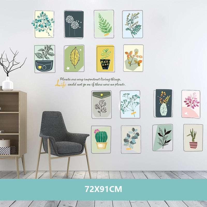 Angel Wings Stickers Decoration (Small Pattern) // Room & Bedroom Wall Layout // Waterproof Wall Stickers // Bedside Background Wall // Modern Style // 1 Piece // PVC Material - Dreamy-Designs Store Online