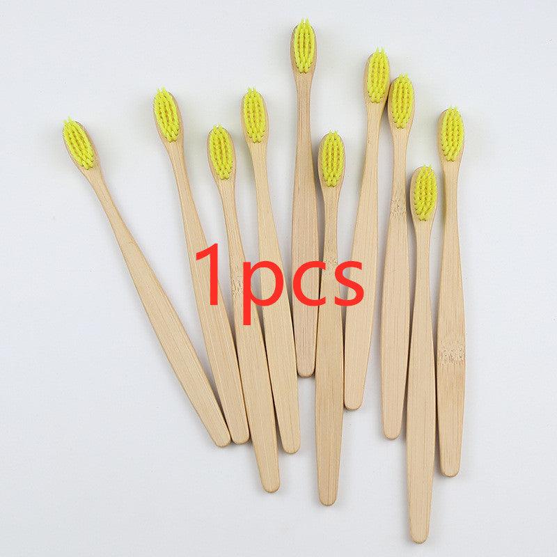 Rainbow Bamboo Toothbrush Set: 5 Eco-Friendly Oral Care Essentials - Dreamy-Designs Store Online