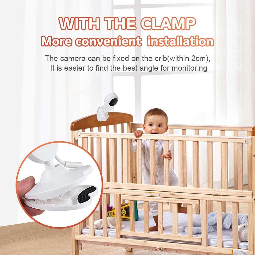 2MP Wireless WiFi Baby Monitor: Clear 1080p Surveillance - Dreamy-Designs Store Online