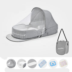 Multifunctional Baby Crib: 5-in-1 Portable Newborn Nest - Dreamy-Designs Store Online