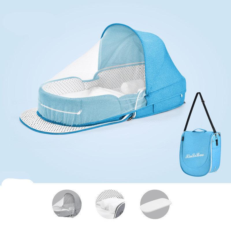 Multifunctional Baby Crib: 5-in-1 Portable Newborn Nest - Dreamy-Designs Store Online