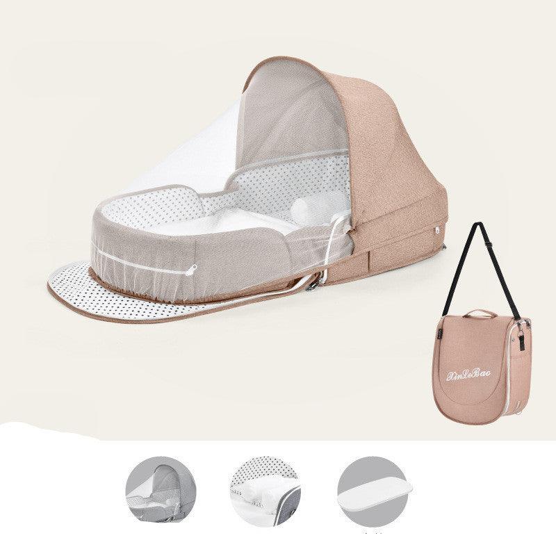 Multifunctional Baby Crib: 5-in-1 Portable Newborn Nest - Dreamy-Designs Store Online