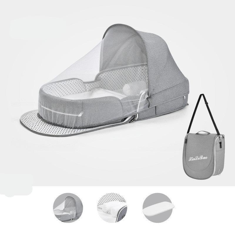 Multifunctional Baby Crib: 5-in-1 Portable Newborn Nest - Dreamy-Designs Store Online