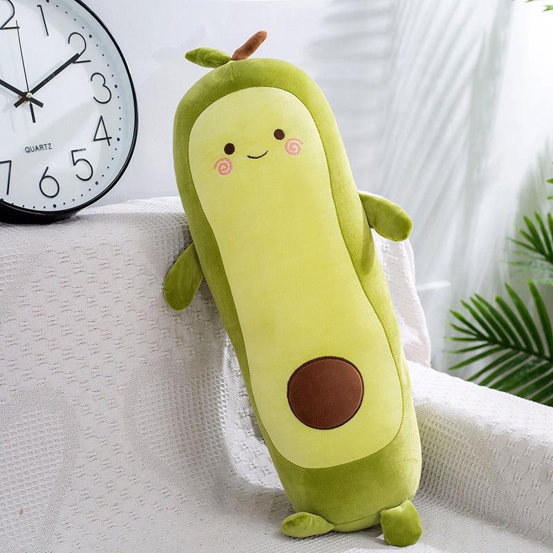 Avocado Strip Pillow Doll Doll Sleeping on Bed Plush Toy - Dreamy-Designs Store Online