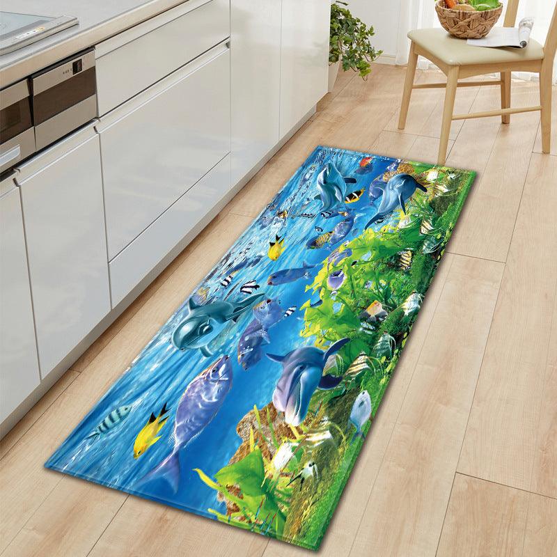 Home Floor Mat 3D Printed Kitchen Rug Door Mats Kitchen Carpets Anti-Slip Welcome Indoor Doormat Carpet for Living Room Washable - Dreamy-Designs Store Online