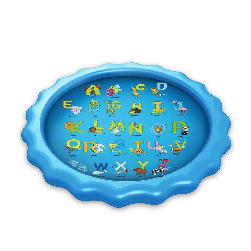 Toys For Kids Boys Girls Spray Pool Sprinkler Pad Water Spray Pad Splash Play Mat Toys Inflatable Splash Play - Dreamy-Designs Store Online