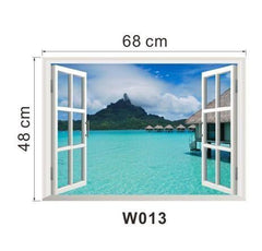 Windows View 3D Wall Stickers - Dreamy-Designs Store Online