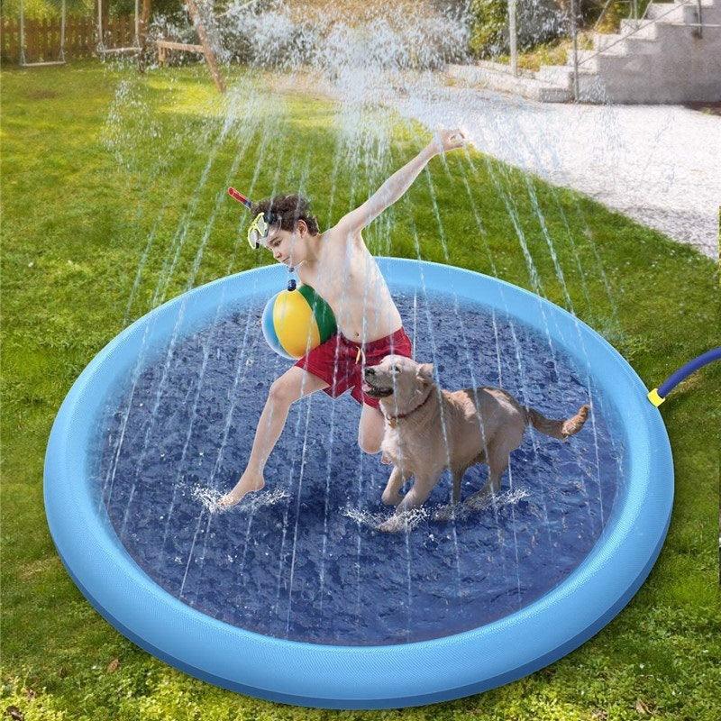 150cm Non-Slip Splash Pad: Safe Summer Fun for Kids & Pets - Dreamy-Designs Store Online