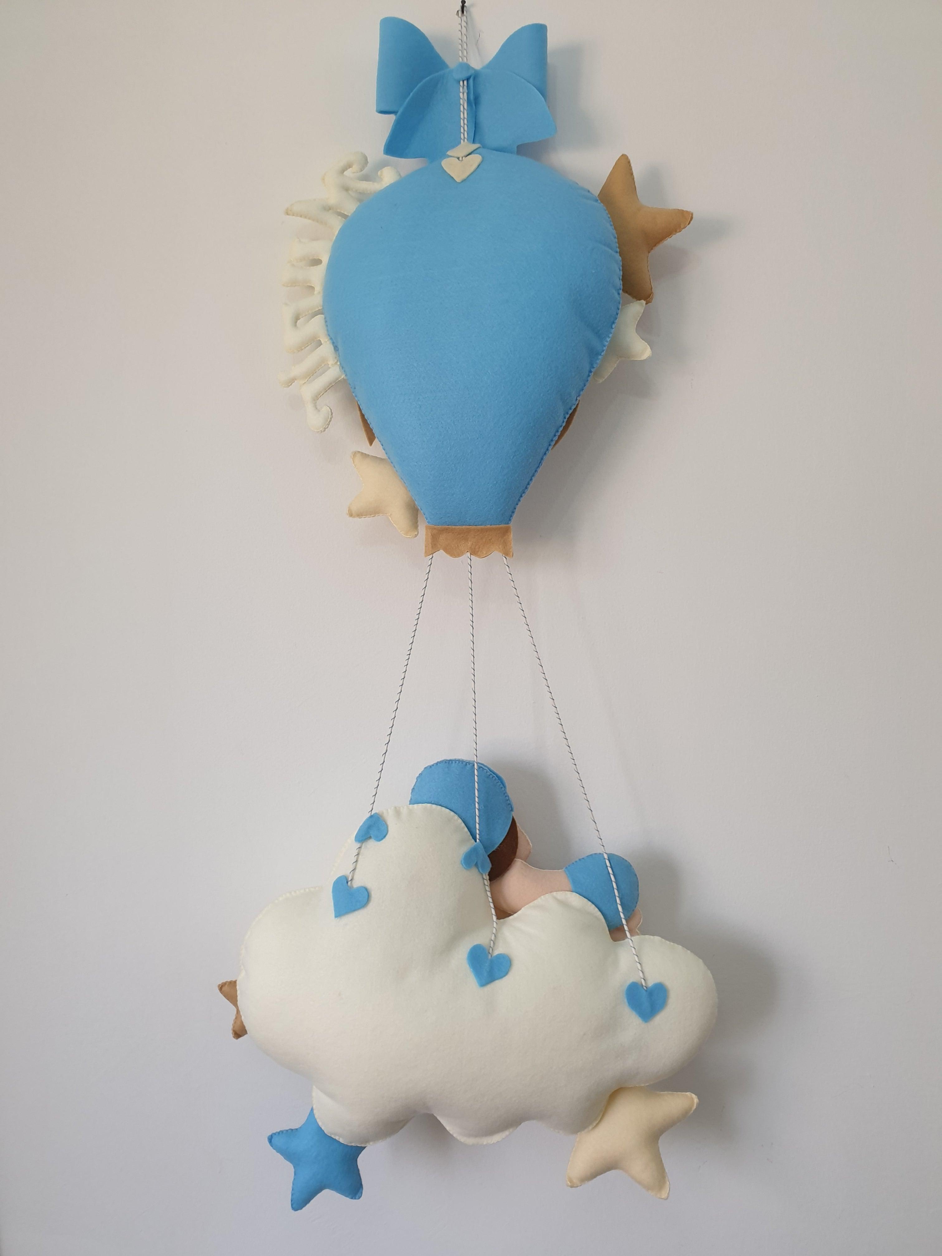 Dreamy Hot Air Balloon Nursery Art - Dreamy-Designs Store Online