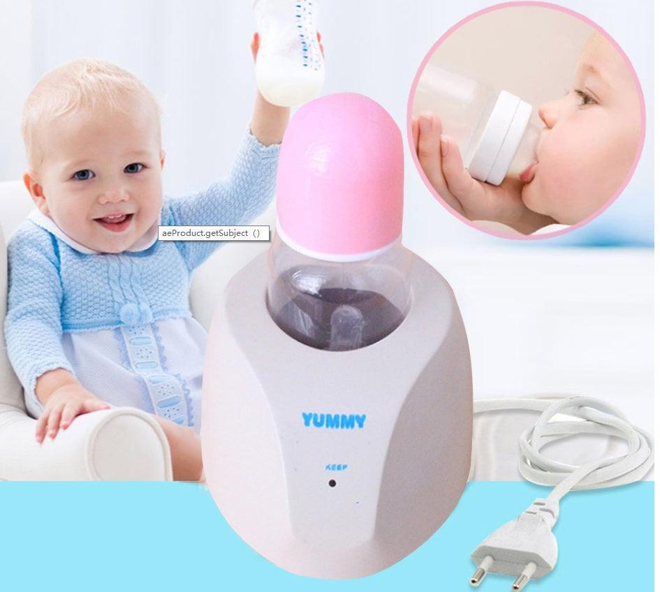 Compact Hot Milk Machine for Babies (15W) - Quick Bottle Warmer, BPA-Free, Fits Standard Bottles (12.5x11x8cm) "" Safe & Efficient "" 220V - Dreamy-Designs Store Online