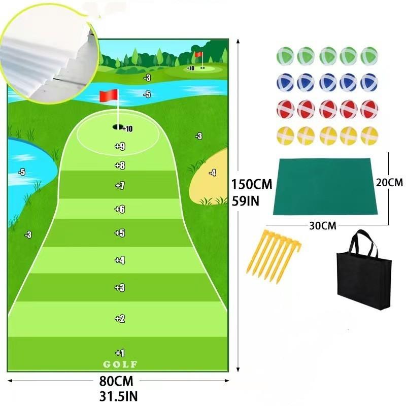 Indoor / Outdoor 6-in-1 Indoor/Outdoor Golf Set for Family Fun - Dreamy-Designs Store Online