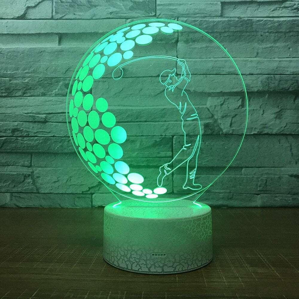 3D Night Light - Modern LED Touch/Remote Control Lamp (3W, 5V USB Powered) for Home, Hotel, Office (10,000 Hour Lifespan) - Dreamy-Designs Store Online