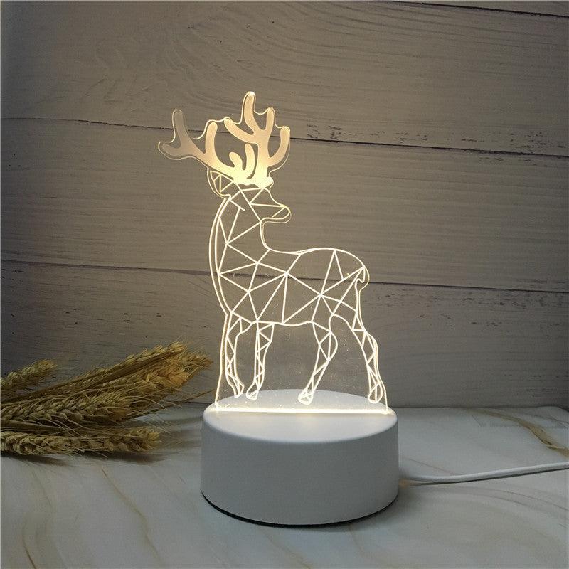 3D LED Lamp Creative Energy Saving Cartoon Night Light (Desktop/Bedside/Baby Room/Corridor) - Soft Bright Lighting With Durable Base - Dreamy-Designs Store Online