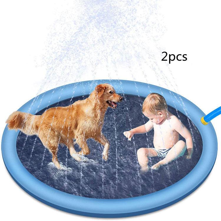 150cm Non-Slip Splash Pad: Safe Summer Fun for Kids & Pets - Dreamy-Designs Store Online