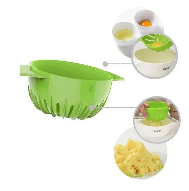 Food Masher Set: Portable Mash and Serve Bowl for Vegetables, Fruit, and Homemade Baby Food - Dreamy-Designs Store Online