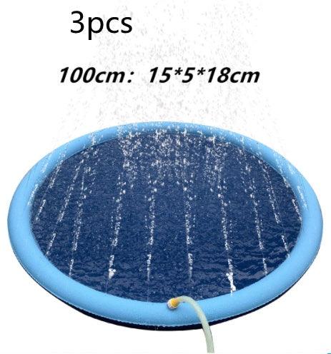 150cm Non-Slip Splash Pad: Safe Summer Fun for Kids & Pets - Dreamy-Designs Store Online