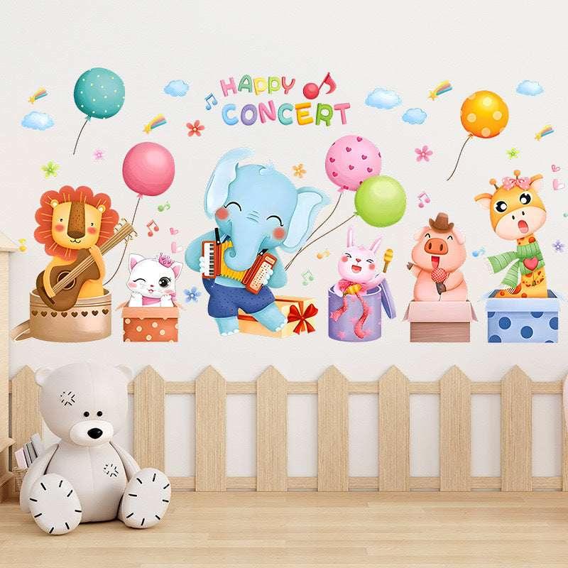 Room Decoration Painting Wall Sticker Self-adhesive Cartoon - Dreamy-Designs Store Online