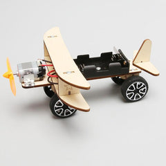 DIY Electric Airplane Car Kit: 2-in-1 STEM Toy for Ages 7-14 - Dreamy-Designs Store Online