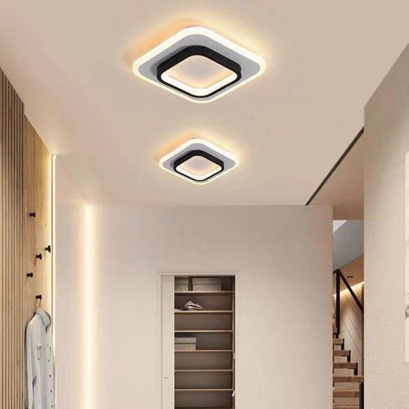 Simple Corridor LED Light: Modern Creativity for Your Entrance (White/Warm/Three-Color, 220V) - Dreamy-Designs Store Online