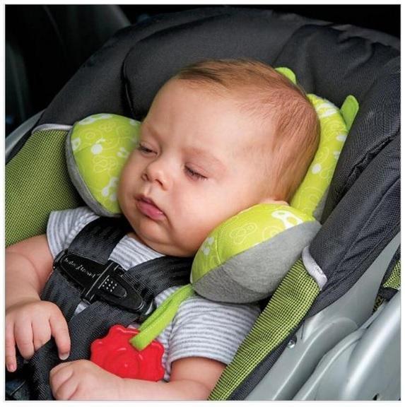 Baby Safety U-shaped Car Seat Pillow: 360° Neck Support - Dreamy-Designs Store Online