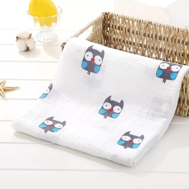 Cozy Cotton Feeding Towel for Babies - Dreamy-Designs Store Online