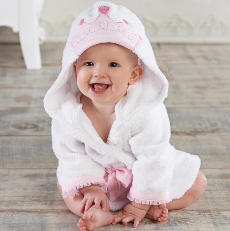 Cartoon Cute Animal Modeling Baby Bath Towels Baby Bathrobes Cotton Children's Bathrobes Baby Hooded - Dreamy-Designs Store Online