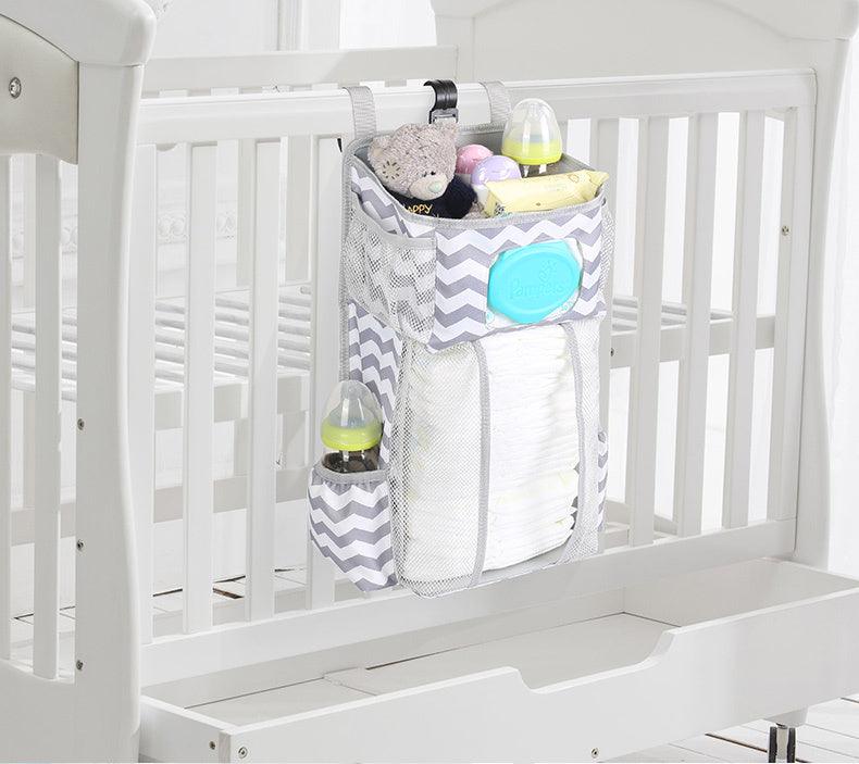 Multi-Pocket Baby Diaper Organizer: 8+ Storage Compartments for Tidy Nurseries - Dreamy-Designs Store Online