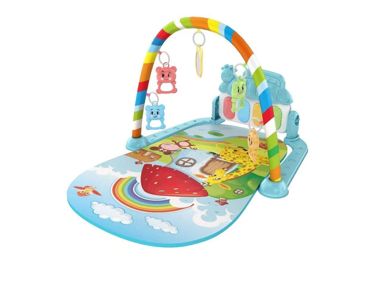 Baby Gymnastic Rack Music Piano: 5-in-1 Developmental Toy - Dreamy-Designs Store Online