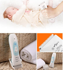 Baby Electric Hair Clipper: Safe, Quiet, 90-Min Runtime - Dreamy-Designs Store Online