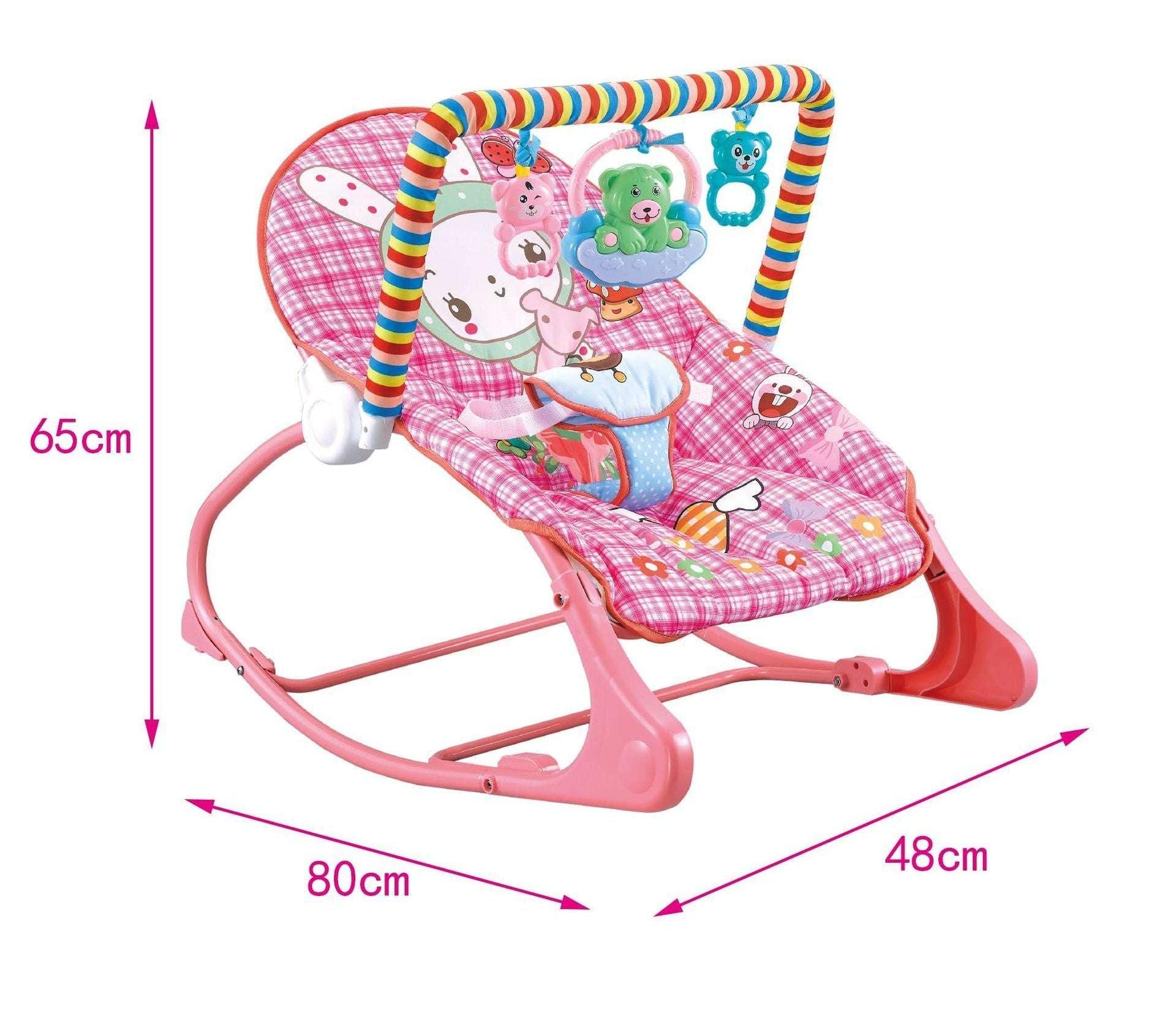 Baby Rocking Chair: Portable Comfort for 0-3 Years | 18kg Capacity - Dreamy-Designs Store Online