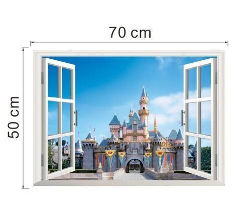 Windows View 3D Wall Stickers - Dreamy-Designs Store Online