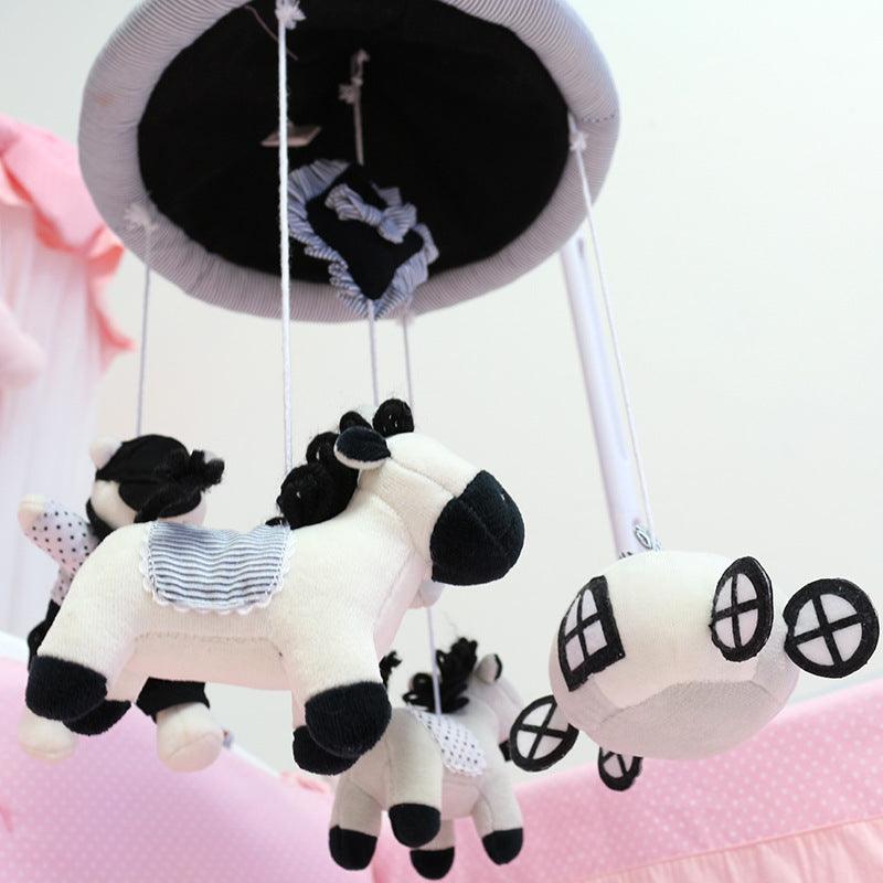 Baby bed plush rotating rattle toy - Dreamy-Designs Store Online