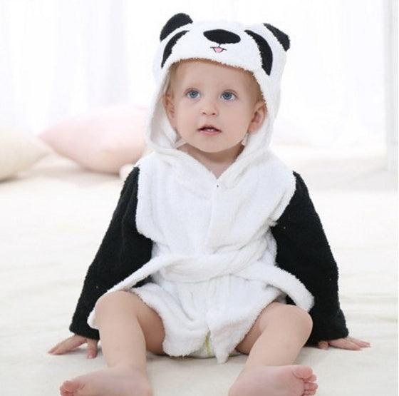 Cartoon Cute Animal Modeling Baby Bath Towels Baby Bathrobes Cotton Children's Bathrobes Baby Hooded - Dreamy-Designs Store Online