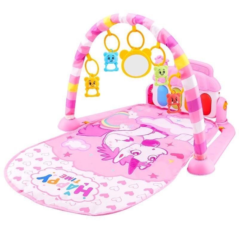 Baby Gymnastic Rack Music Piano: 5-in-1 Developmental Toy - Dreamy-Designs Store Online