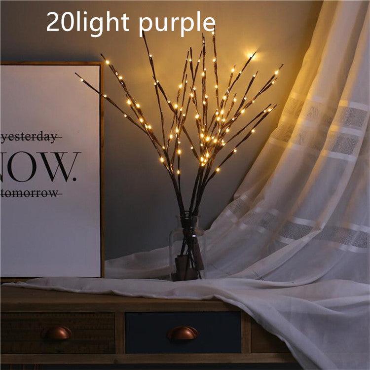 20LED Twigs Light String Decoration (75CM) / Battery-Operated / 5 Branches / Perfect for Parties, Weddings, Festivals / Indoor Decor - Dreamy-Designs Store Online